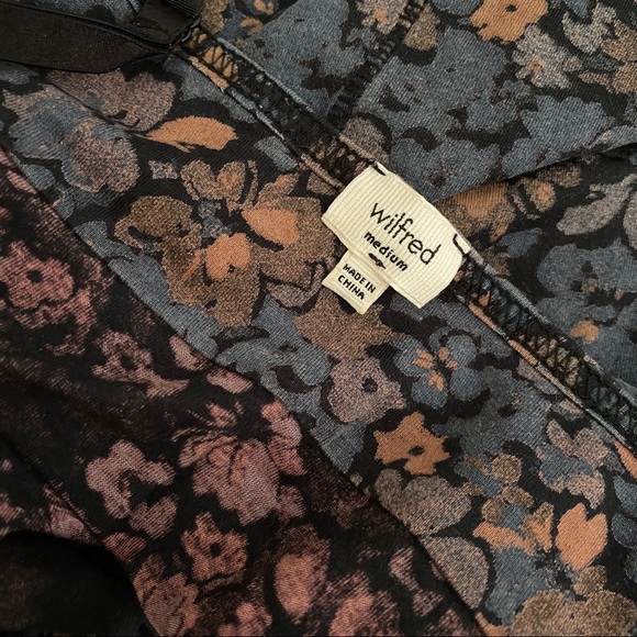 Aritzia Wilfred Floral Print Bustier in Size M - Picture 4 of 4